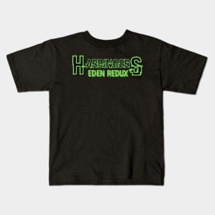 Harbingers - Eden Redux (black logo) Kids T-Shirt